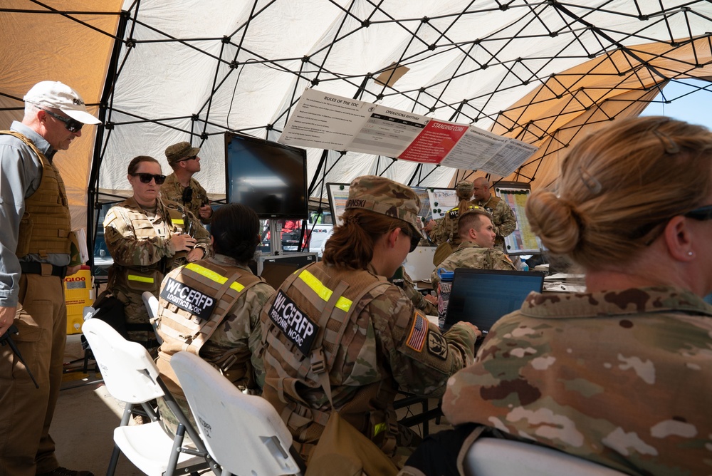 Wisconsin National Guard Members Participate in CERFP Exercise