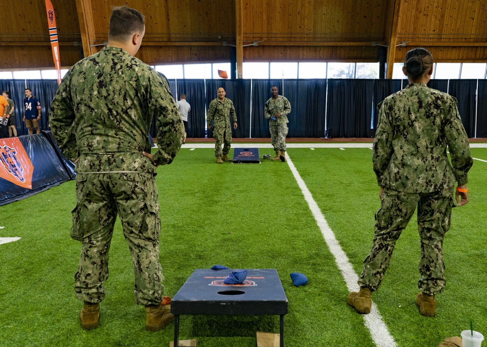 Chicago Bears Host Military Day for Service Members, Veterans