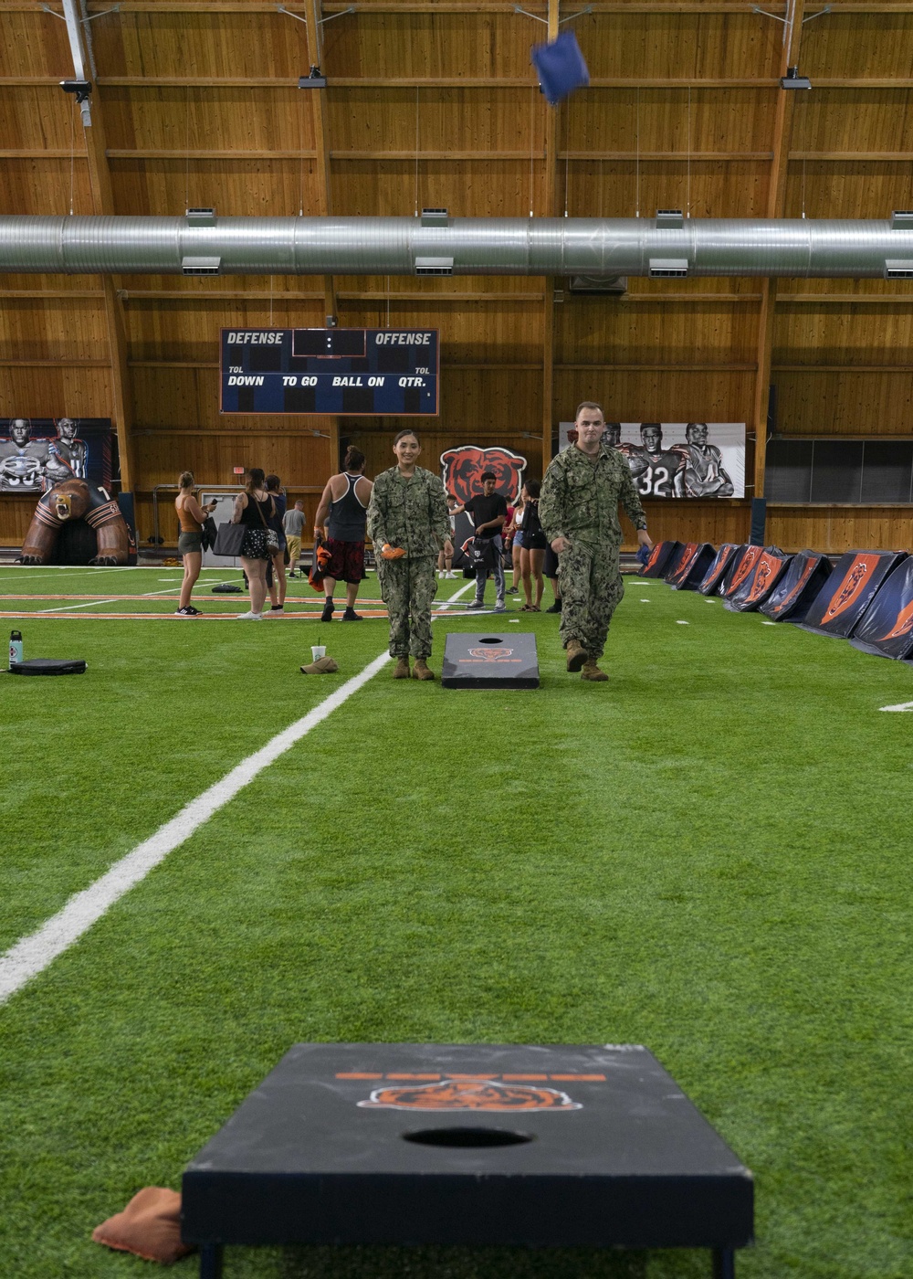 Chicago Bears Host Military Day for Service Members, Veterans