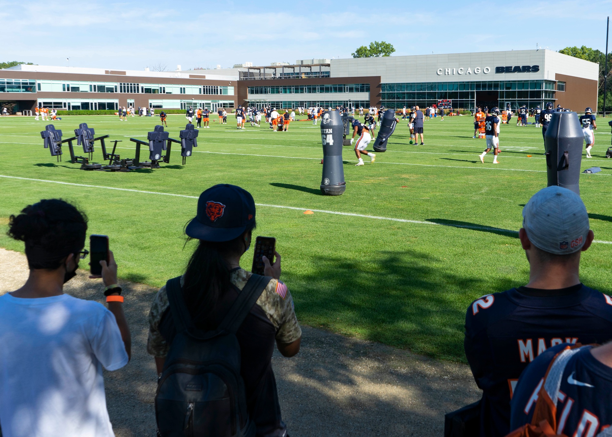 DVIDS - News - Chicago Bears Host Military Day for Service Members, Veterans