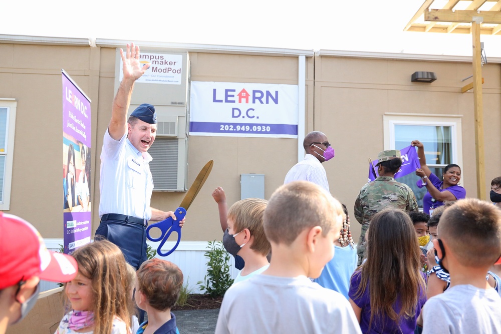 Joint Base Anacostia-Bolling, LEARN D.C. celebrate on-base charter school opening