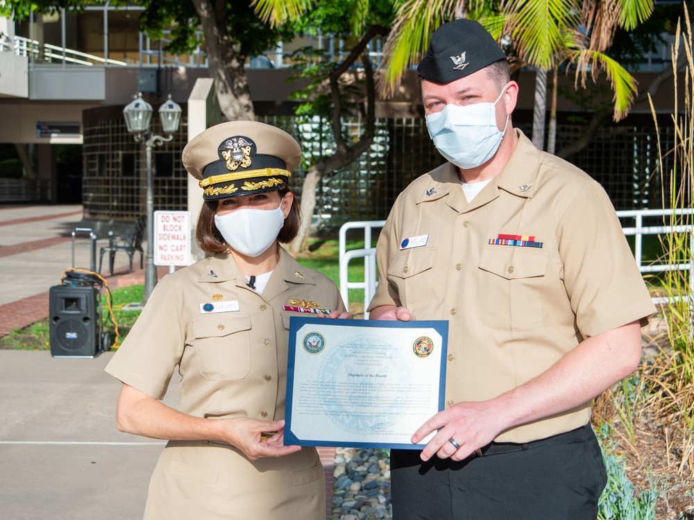 Shipmate of the Month August 2021