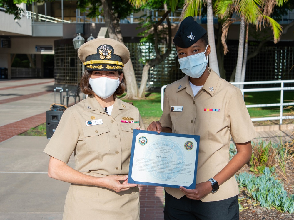 Shipmate of the Month August 2021