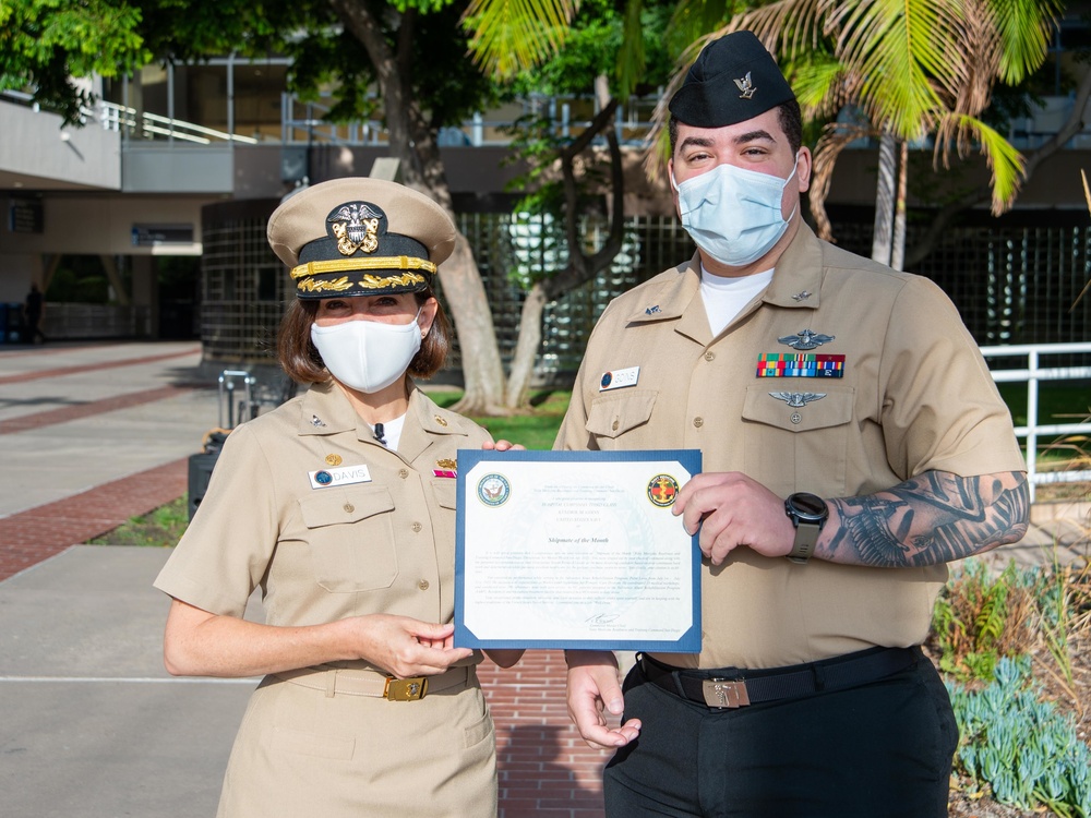 Shipmate of the Month August 2021