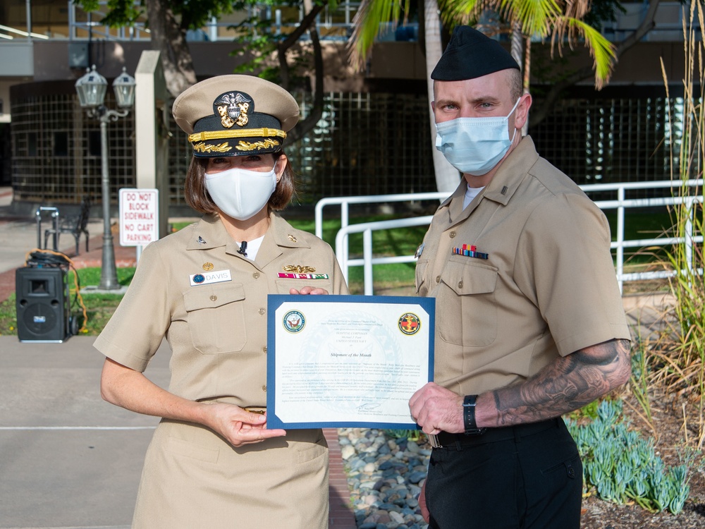 Shipmate of the Month August 2021