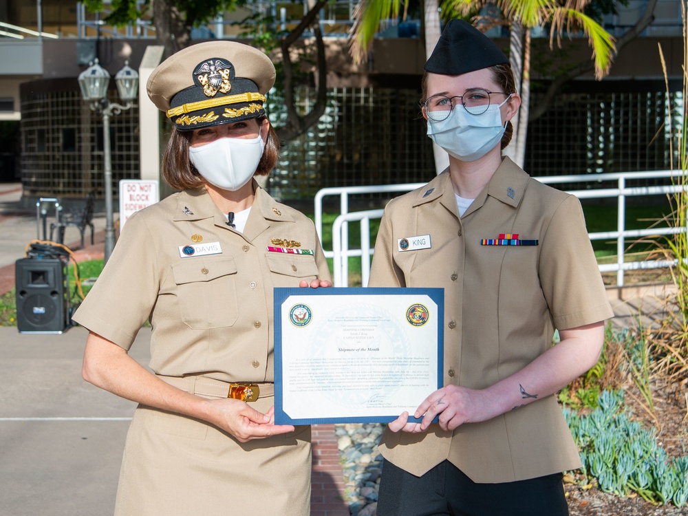 Shipmate of the Month August 2021