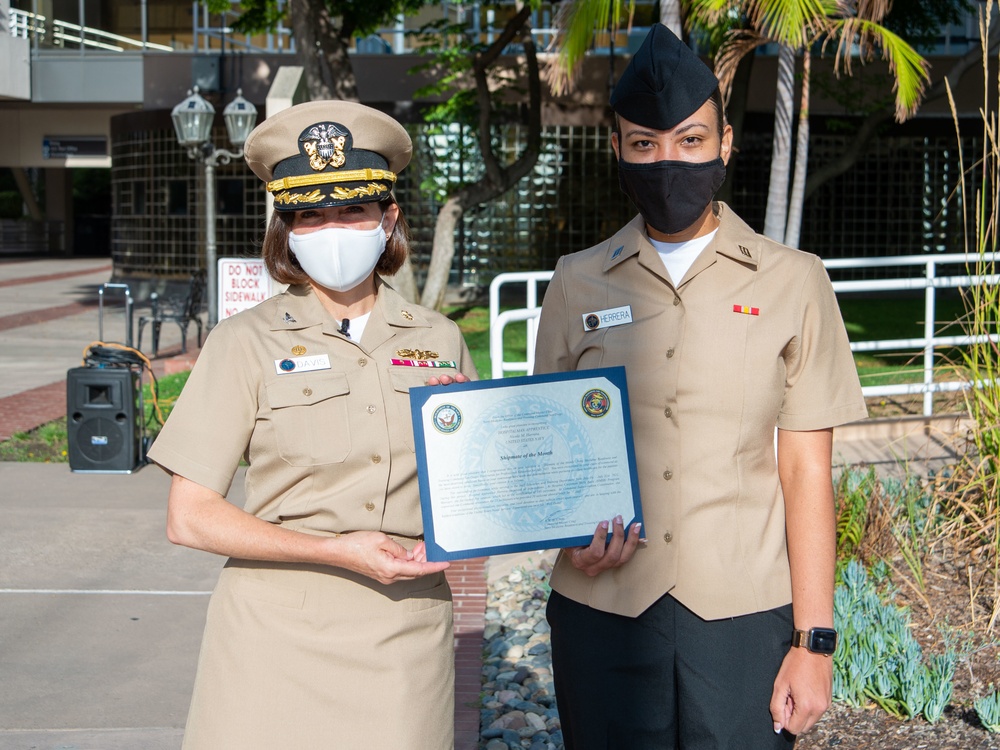 Shipmate of the Month August 2021