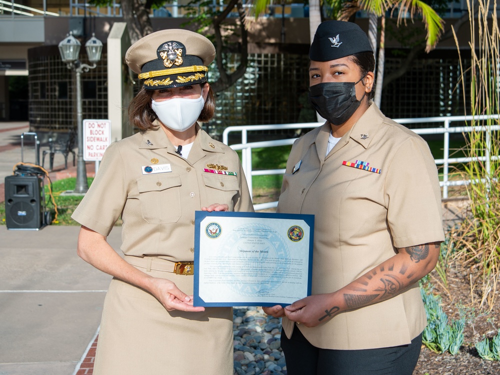Shipmate of the Month August 2021