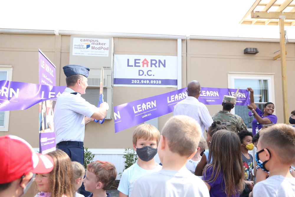 Joint Base Anacostia-Bolling, LEARN D.C. celebrate on-base charter school opening