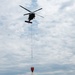 Wisconsin Army National Guard UH-60 Black Hawk crews hold Bambi bucket training at Fort McCoy