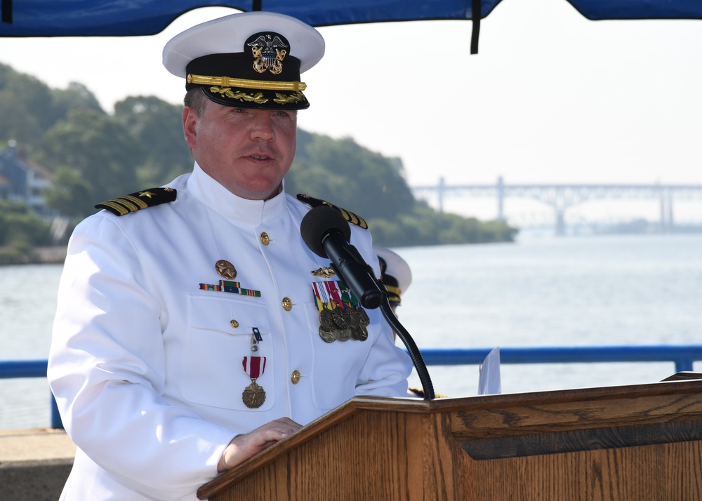 PCU Hyman G. Rickover (SSN 795) change-of-command ceremony