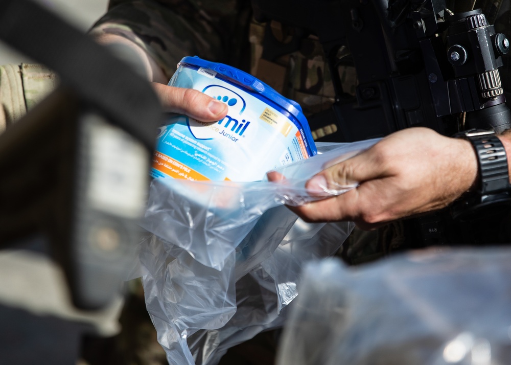 Paratroopers package Care Bags to Demonstrate Compassion and Kindness