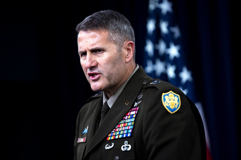 Defense Officials Brief Reporters on Afghanistan