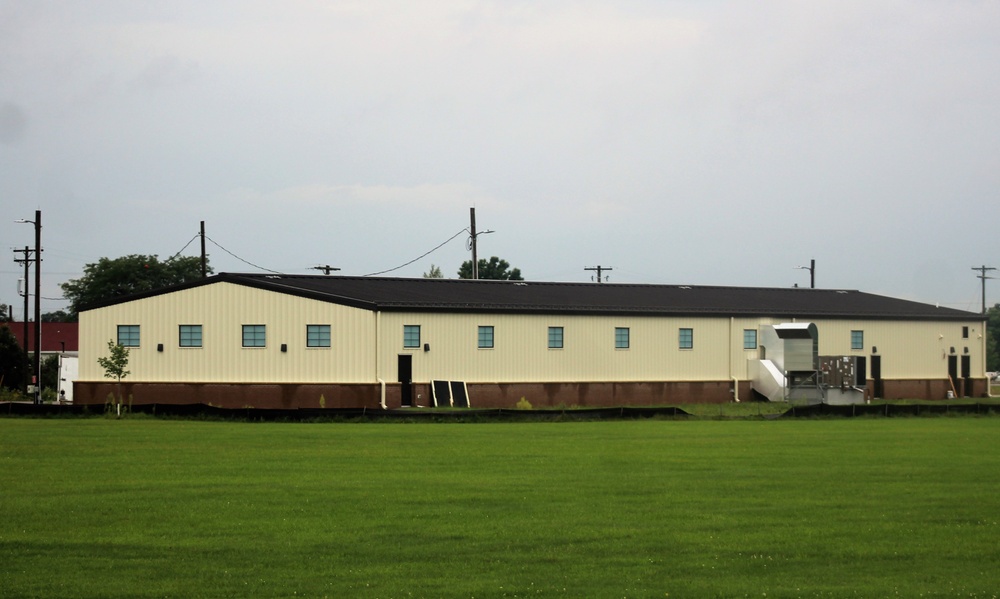 New fitness facility at Fort McCoy running track