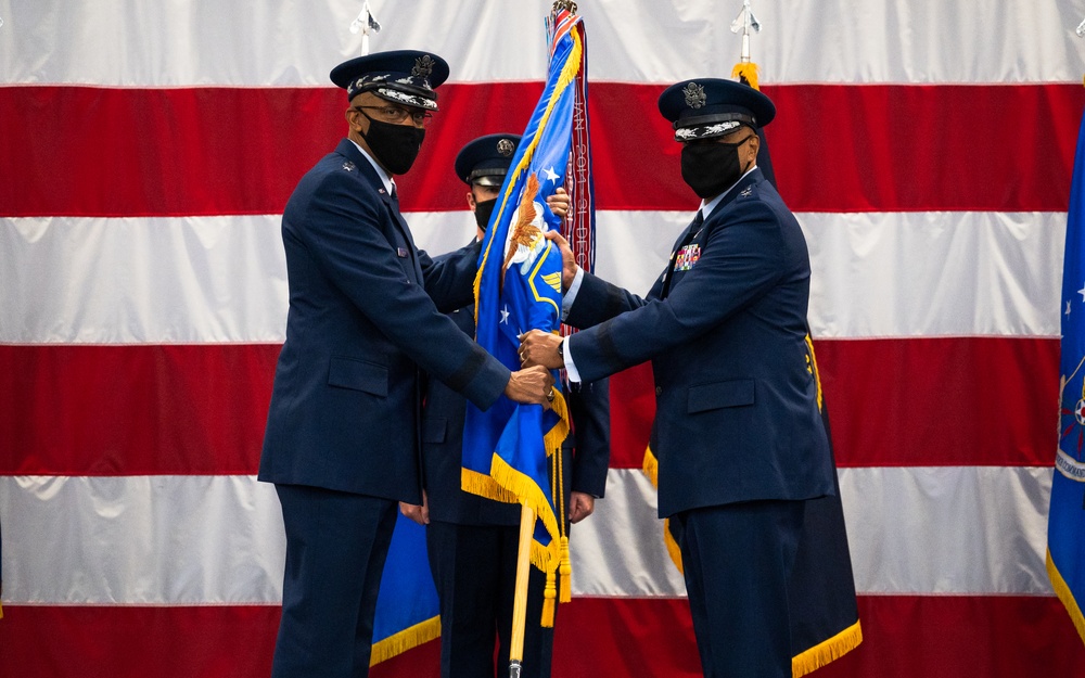 AFGSC change of command ceremony