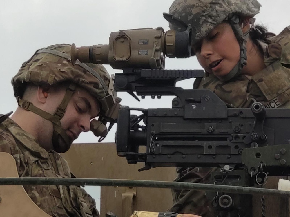 VTARNG engineers provide input for new crew-served weapon's scope