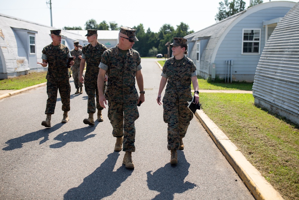 Marines prepare for arrival of Afghans at Quantico