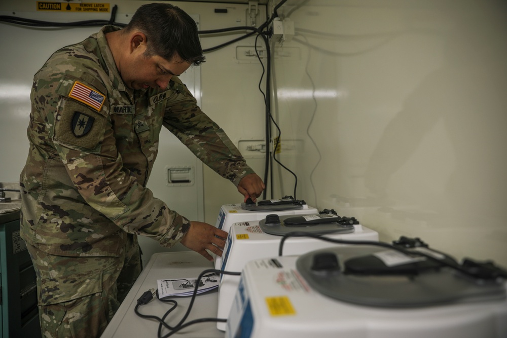 528th Hospital Center sets-up field hospital at Doña Ana Village