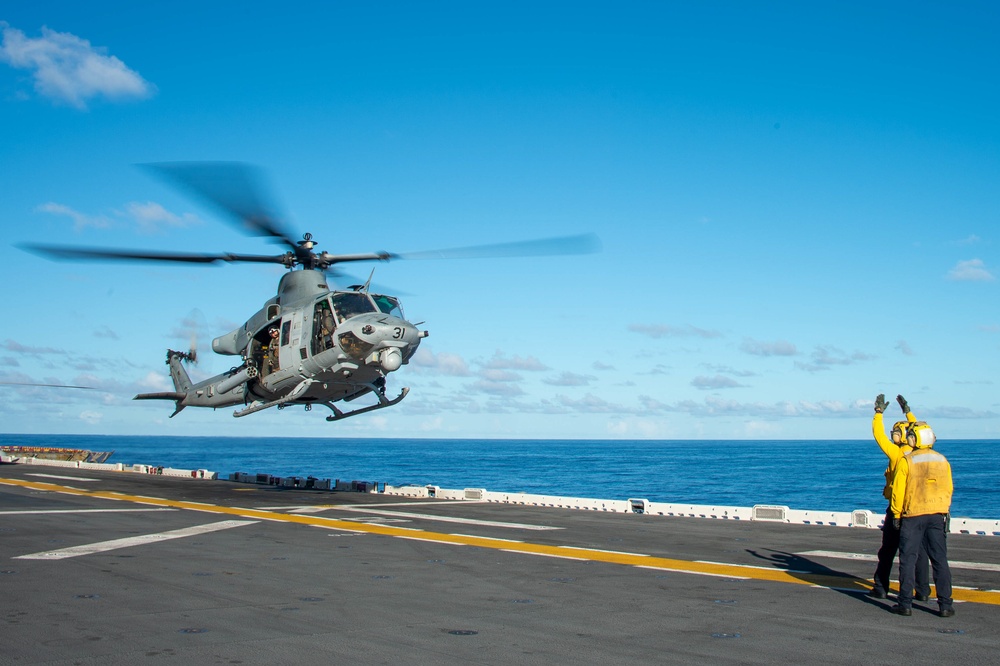 USS ESSEX Underway Operations