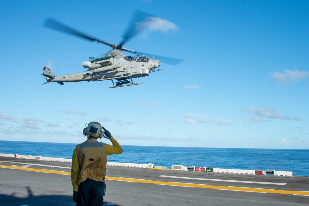 USS ESSEX Underway Operations