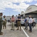 STAFFDEL VISIT 15TH WG