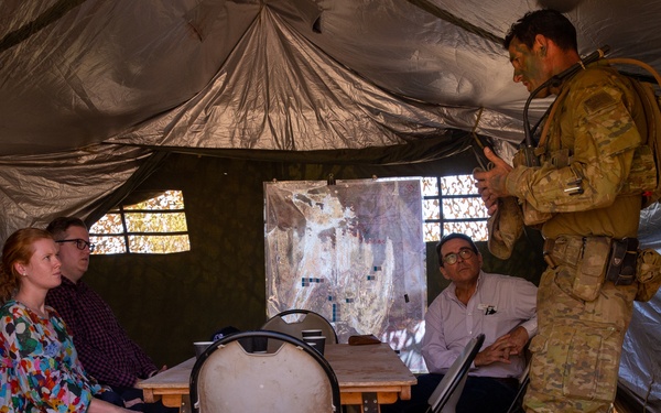 Northern Territory Government Officials visit Exercise Koolendong