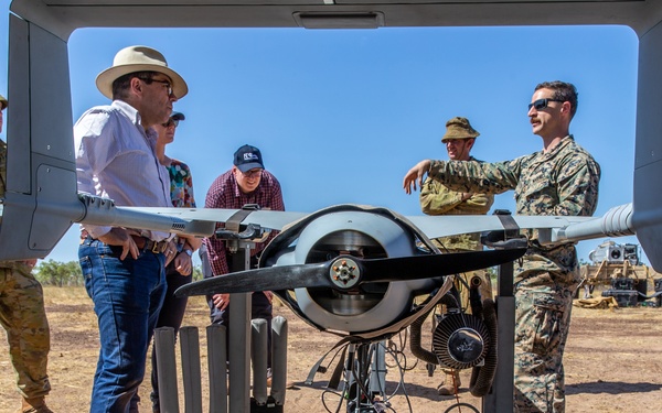 Northern Territory Government Officials visit Exercise Koolendong