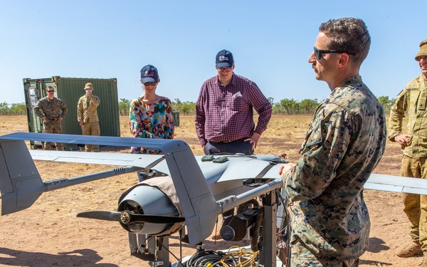 Northern Territory Government Officials visit Exercise Koolendong