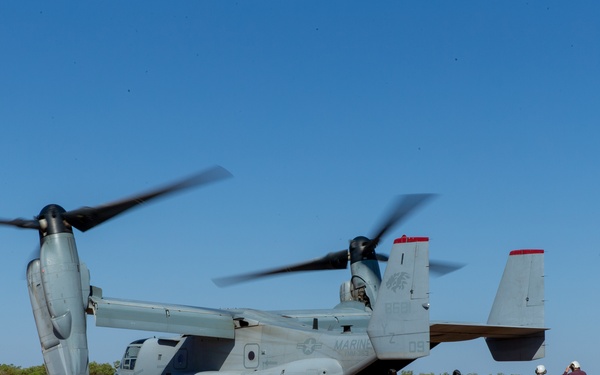 Northern Territory Government Officials visit Exercise Koolendong