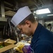 Sailor Prepares Meal Aboard USS Michael Murphy (DDG 112)