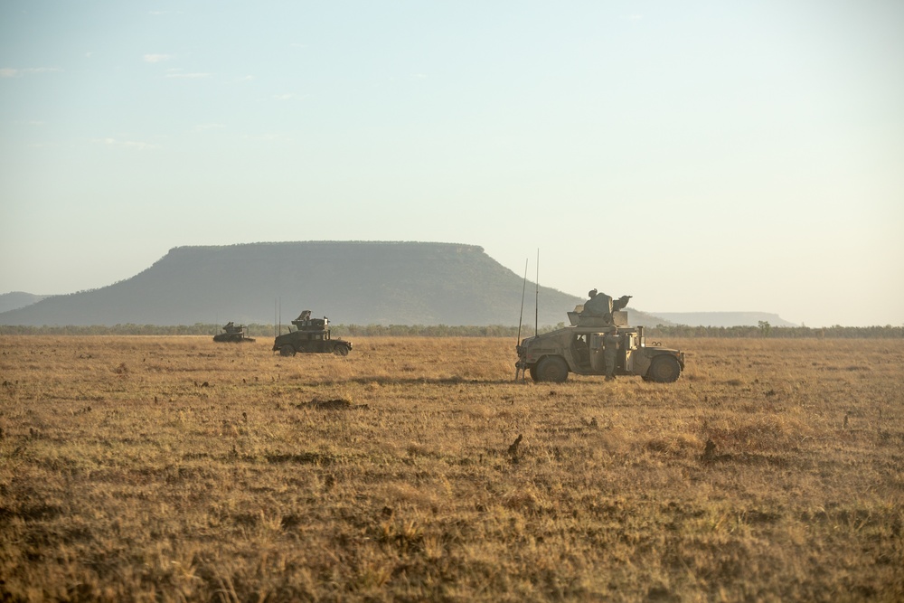 Combined Anti-Armor Team Red platoon conducts rehearsals for Exercise Koolendong