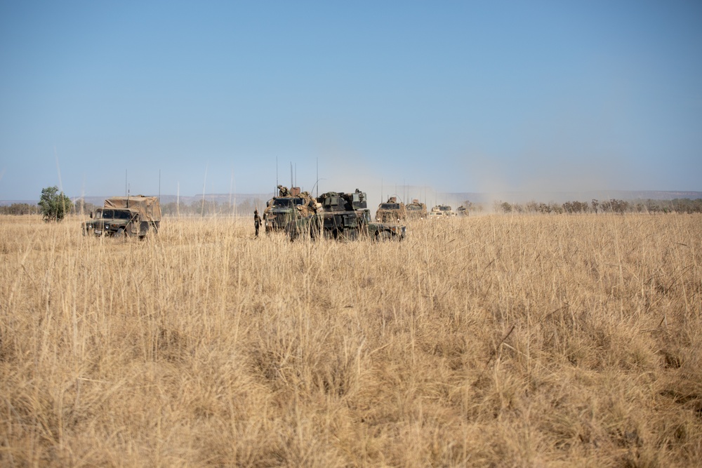 Combined Anti-Armor Team Red  platoon conducts rehearsals for Exercise Koolendong