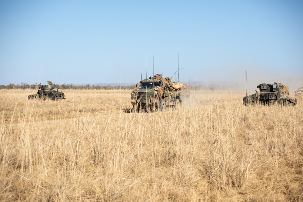 Combined Anti-Armor Team Red platoon conducts rehearsals for Exercise Koolendong
