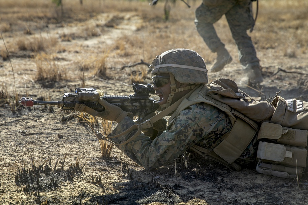 Marines and Australian Army conduct rehearsals for Exercise Koolendong