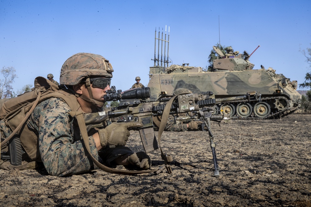 Marines and Australian Army conduct rehearsals for Exercise Koolendong