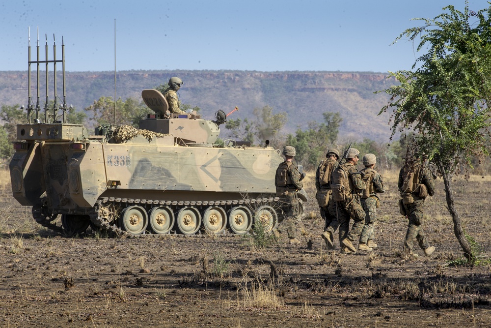 Marines and Australian Army conduct rehearsals for Exercise Koolendong