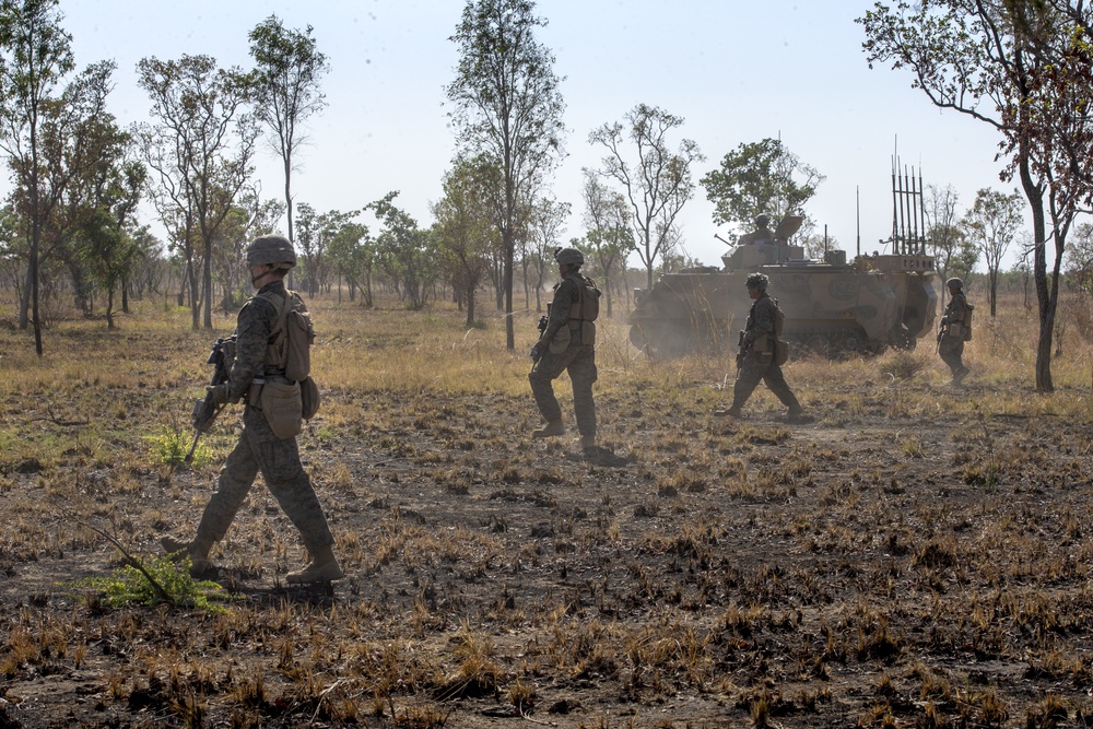 Marines and Australian Army conduct rehearsals for Exercise Koolendong