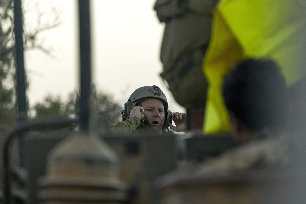 Mounted and dismounted attack rehearsals for Exercise Koolendong 2021