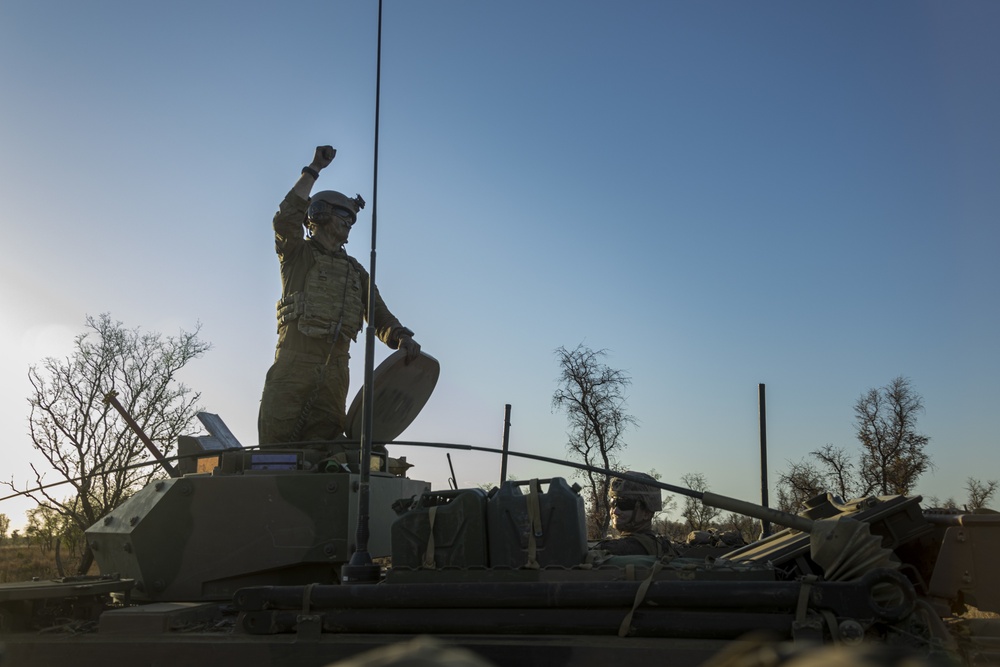 Mounted and dismounted attack rehearsals for Exercise Koolendong 2021