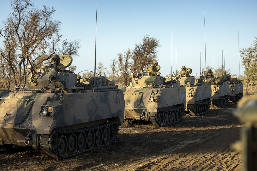 Mounted and dismounted attack rehearsals for Exercise Koolendong 2021