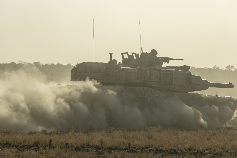 Mounted and dismounted attack rehearsals for Exercise Koolendong 2021