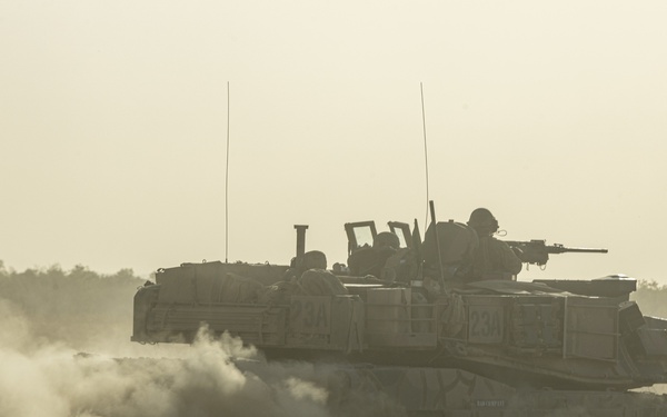 Mounted and dismounted attack rehearsals for Exercise Koolendong 2021