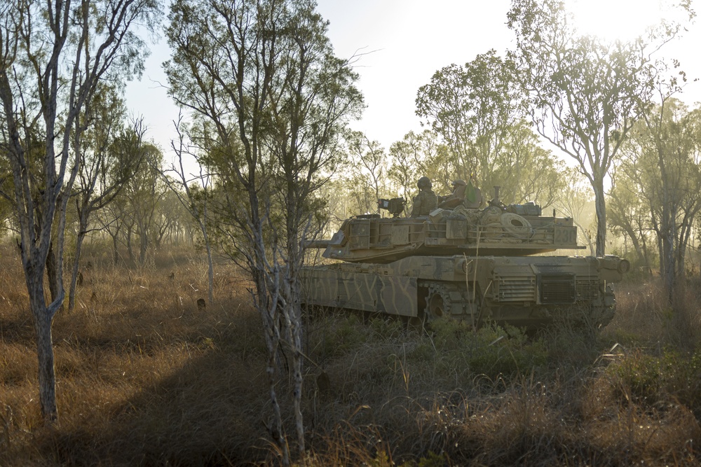 Mounted and dismounted attack rehearsals for Exercise Koolendong 2021