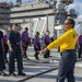 GHWB Sailors Participate in FOD Walkdown