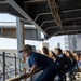 GHWB Sailors Participate in Line Handling