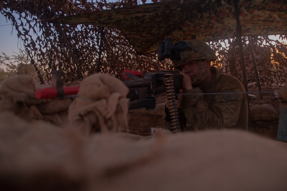 Australian Army 1 CSSB train during Exercise Koolendong