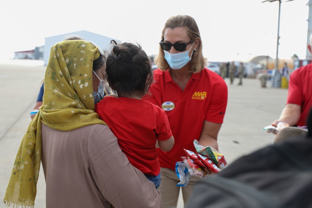 Evacuees from Afghanistan Land at Naval Station Rota