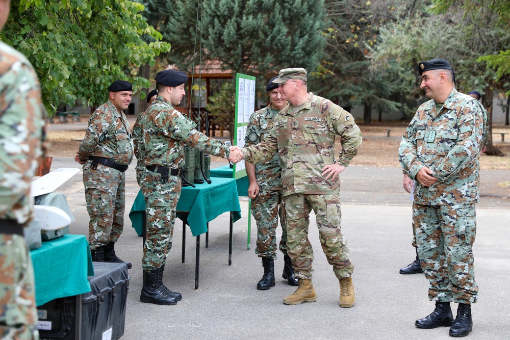 Vermont Adjutant General Visits Soldiers of North Macedonia