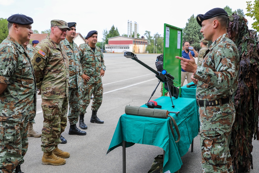 Vermont Adjutant General Visits Soldiers of North Macedonia