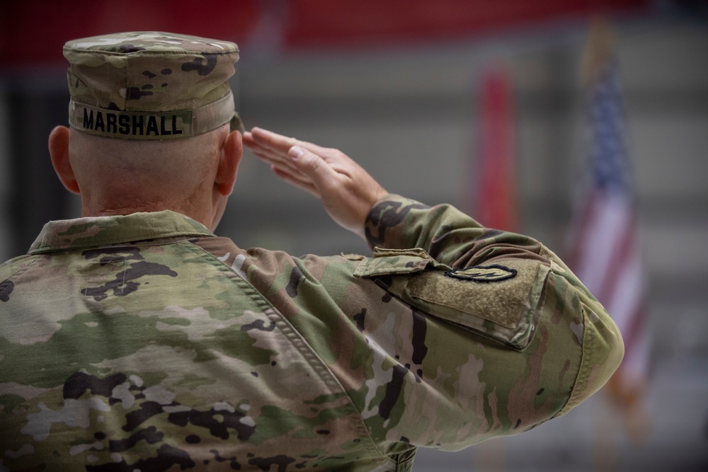 HHB 1-44th ADA, Change of Command at Al Dhafra Air Base